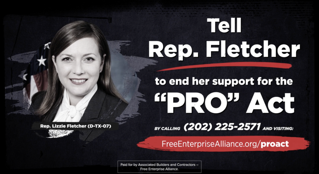 Rep. Fletcher – Texas Can’t Afford the PRO Act